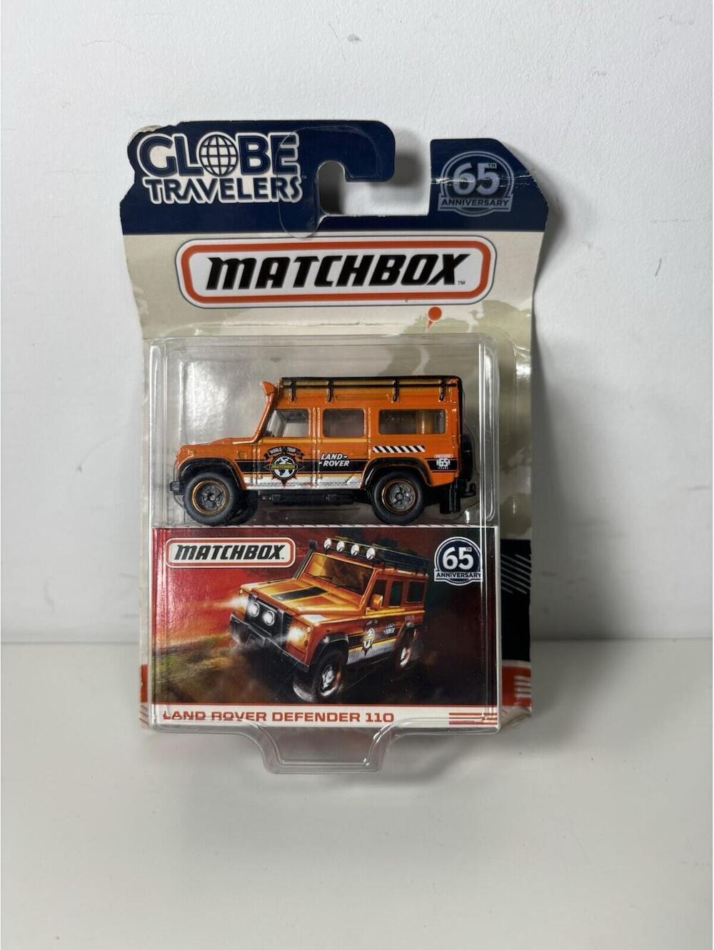 MATCHBOX 2017 GLOBE TRAVELS LAND ROVER DEFENDER 110